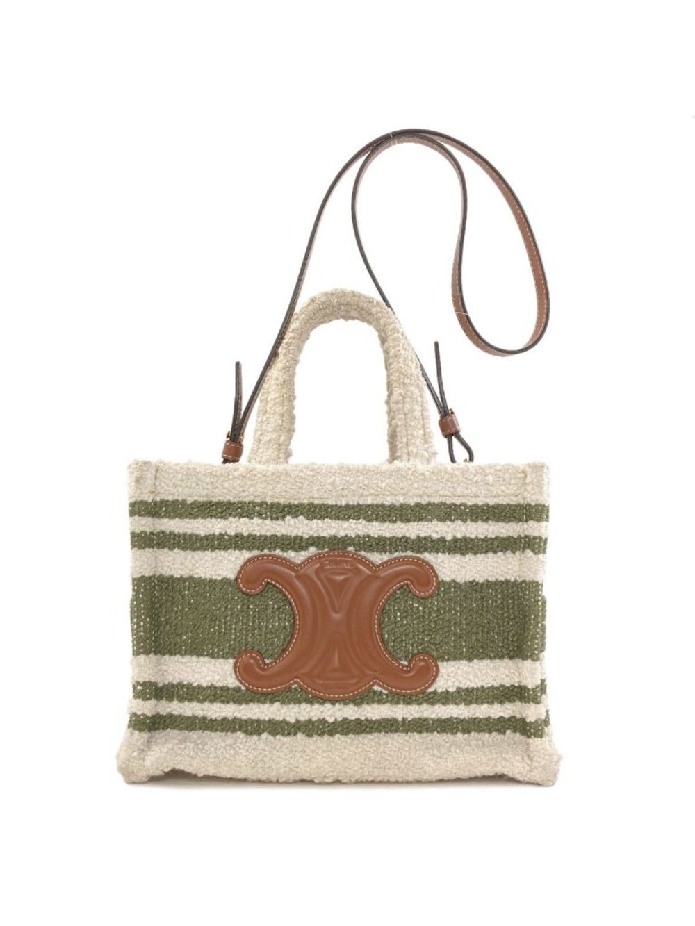 Celine Small Cabas Thais 2-Way Handbag Canvas